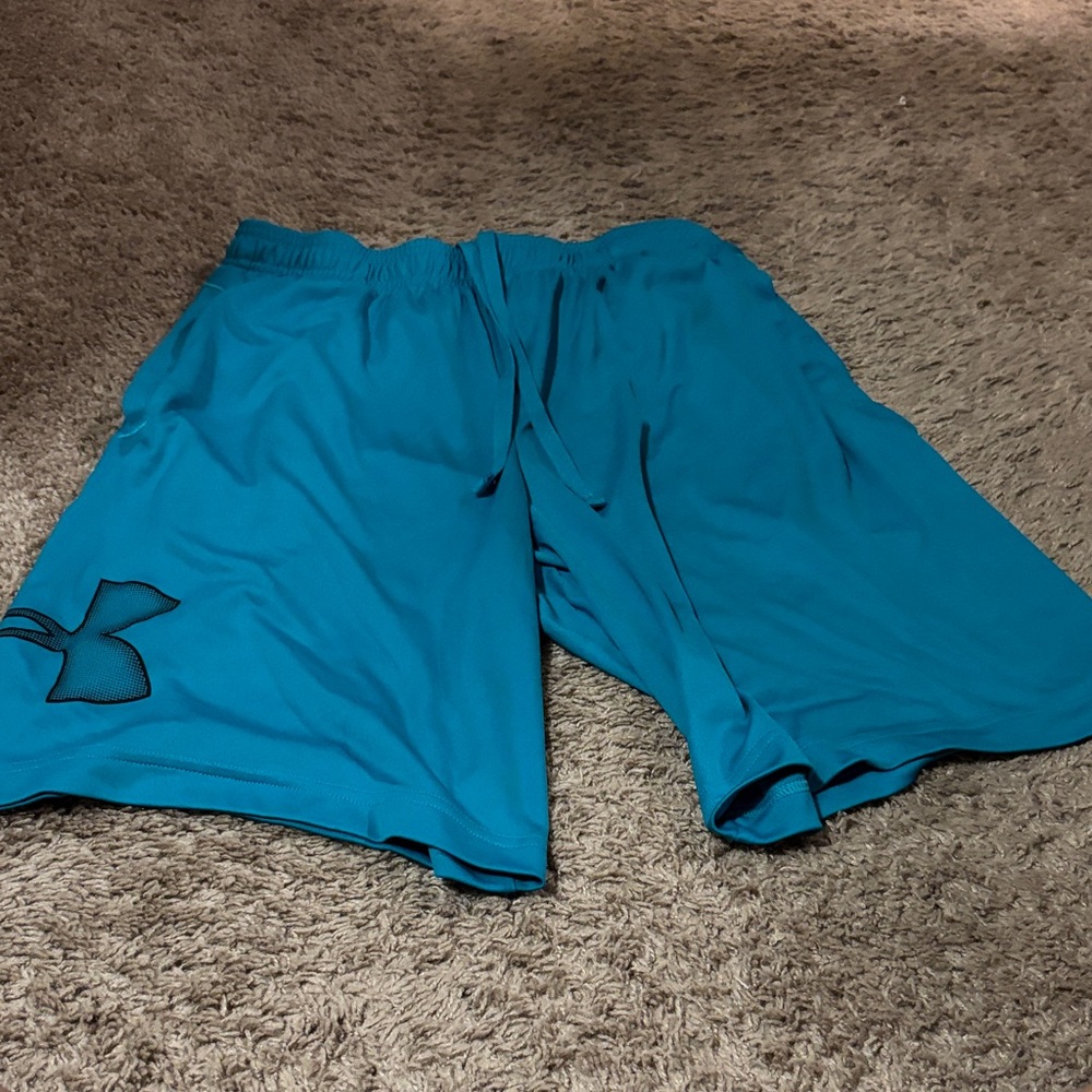 Under Armour Men's Blue Athletic Shorts